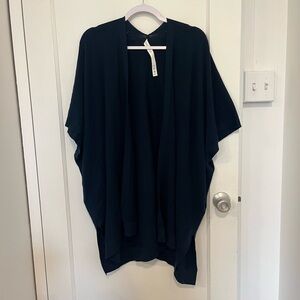 Lululemon navy short sleeve cardigan